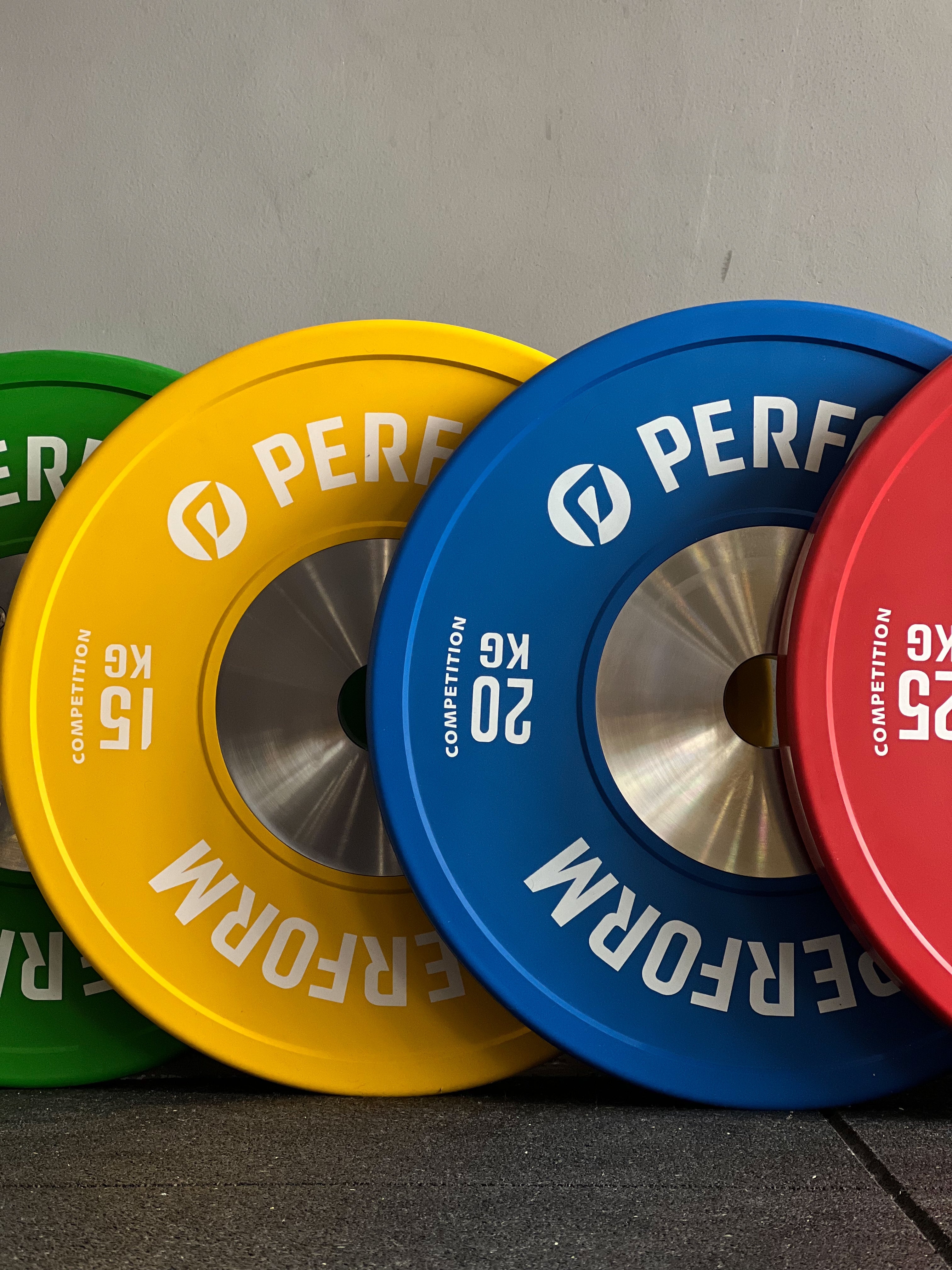 Competition clearance weight plates