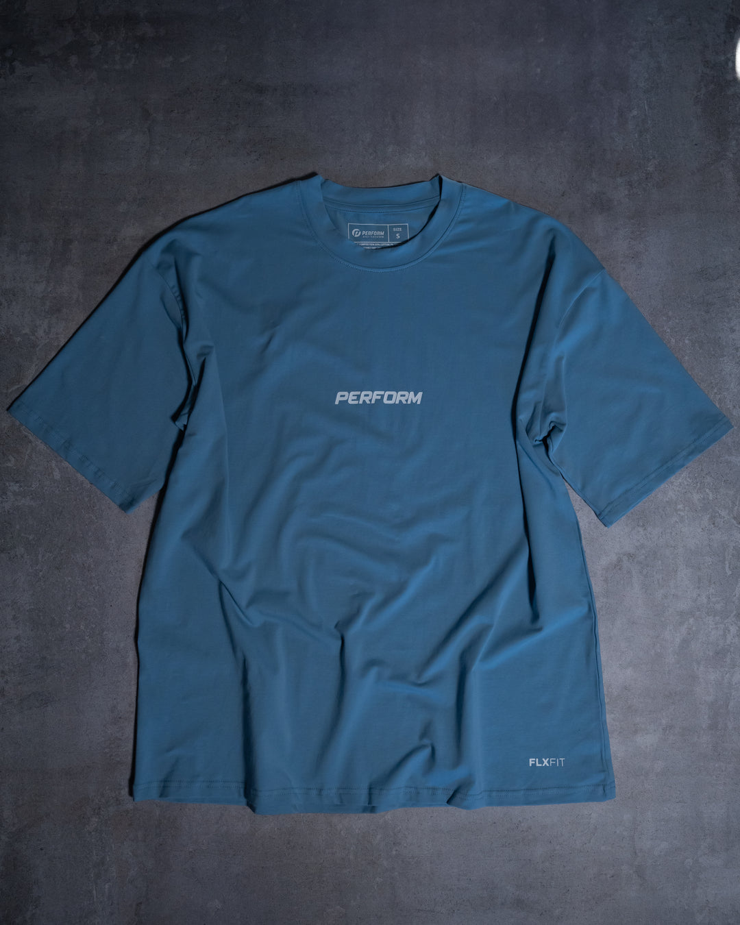 FLXFIT OVERSIZE TEE - BLUE