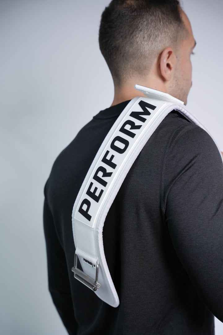 LIFTING BELT PRO V3.0 - WHITE - Perform Athletics