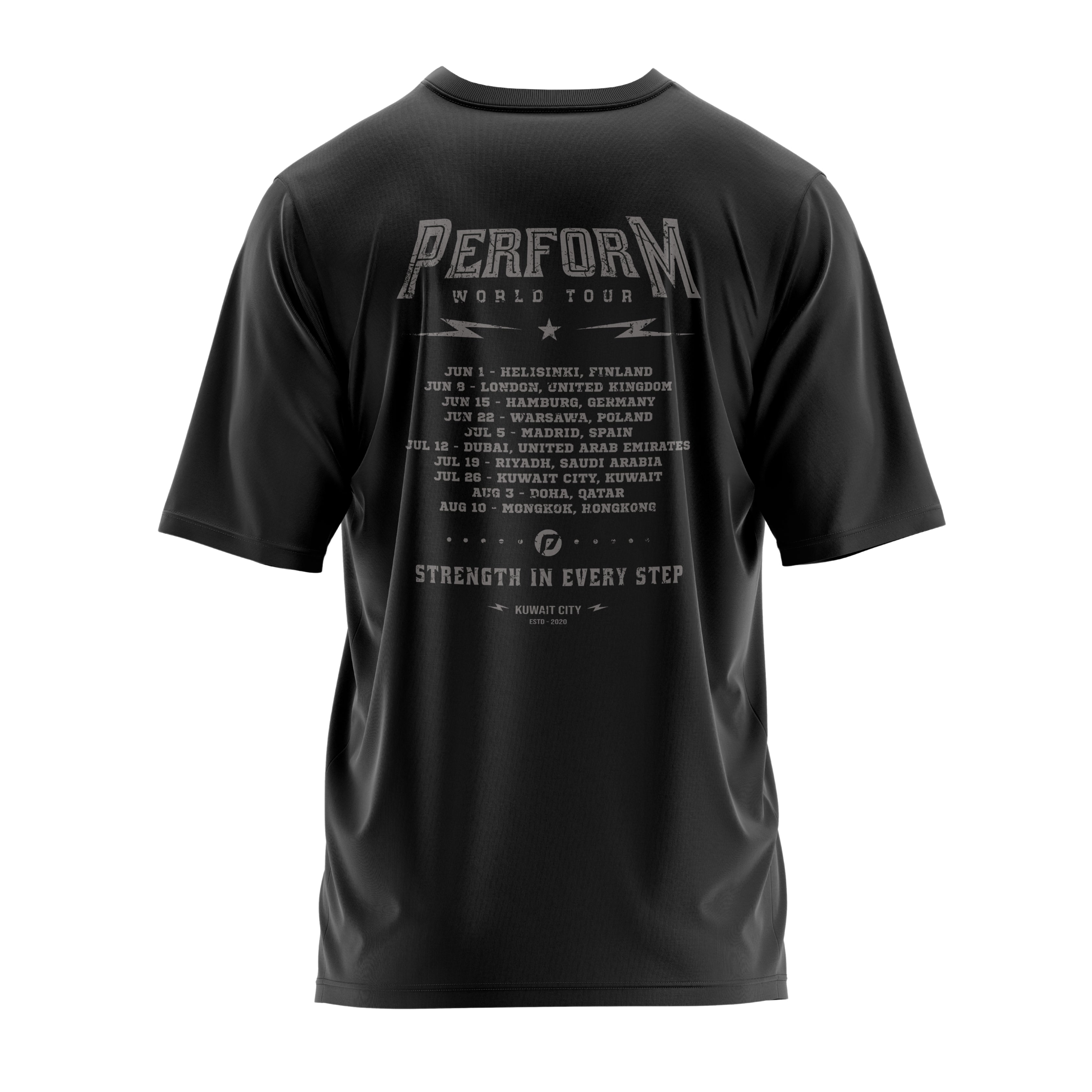 PERFORM WORLD TOUR OVERSIZE TEE | Perform Athletics