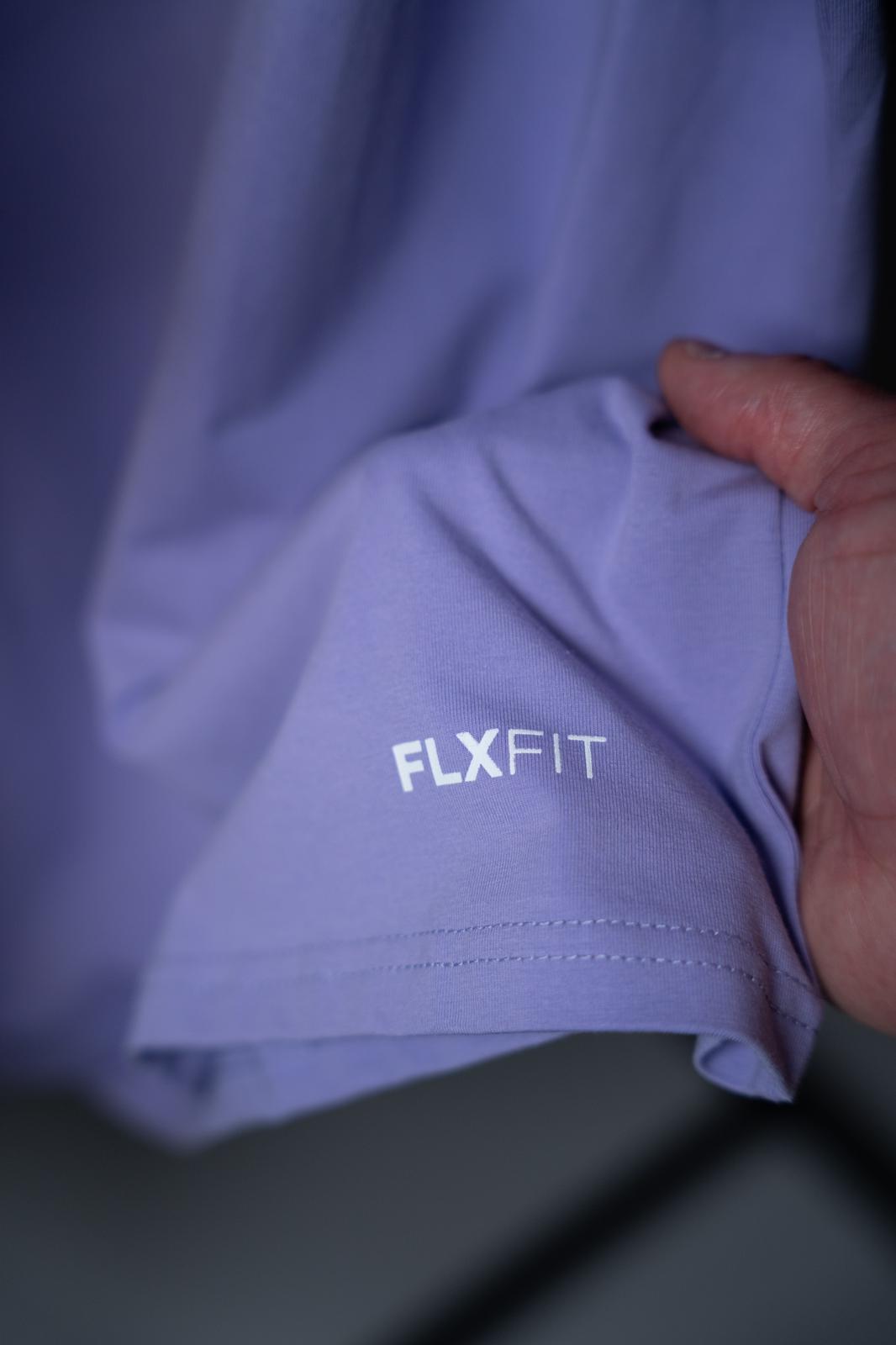 FLXFIT OVERSIZE TEE - PURPLE