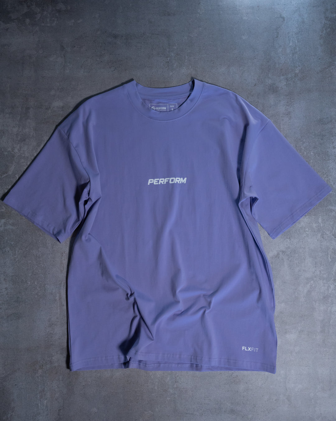 FLXFIT OVERSIZE TEE - PURPLE