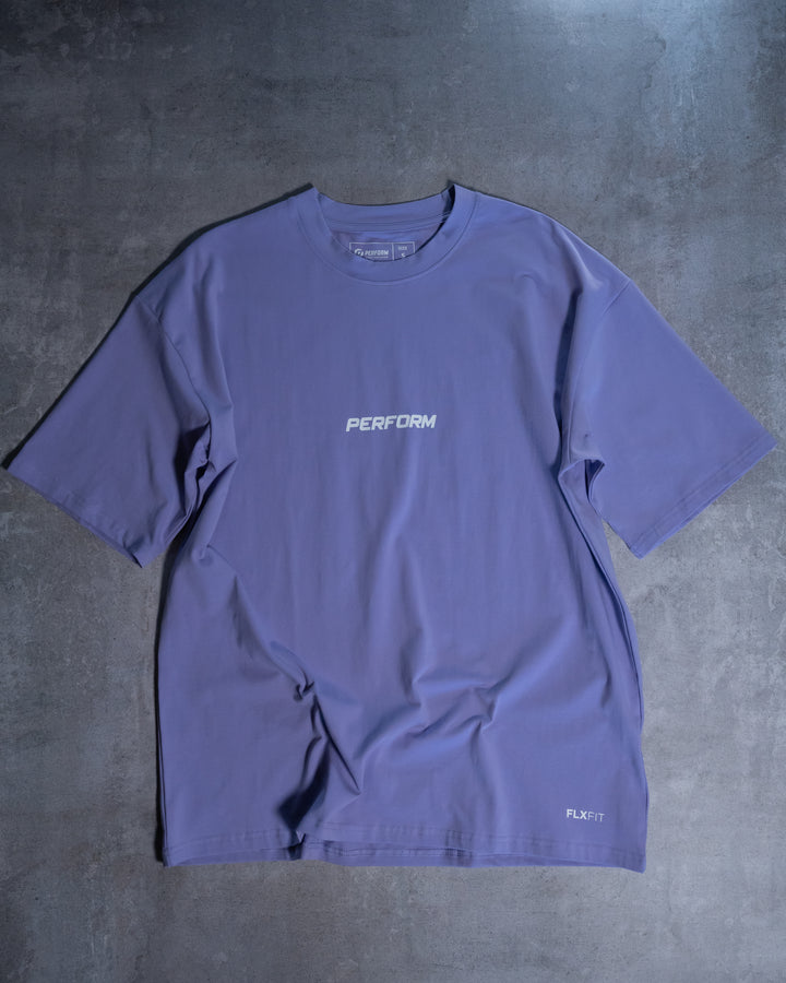 FLXFIT OVERSIZE TEE - PURPLE