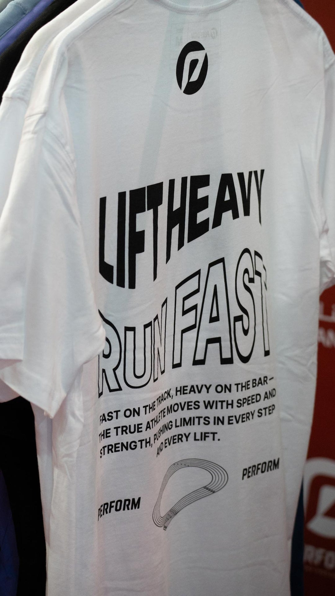 LIFT HEAVY RUN FAST T-SHIRT