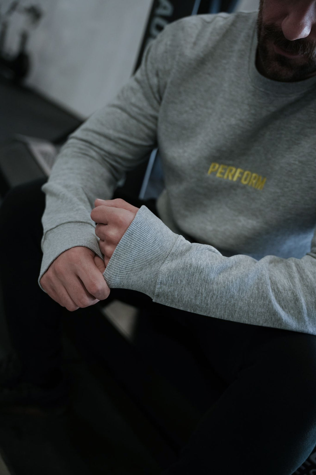 CORE SWEATER - GREY