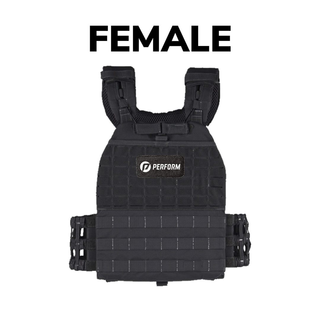 TACTICAL WEIGHTED VEST (PETITE) - 7KG - Perform Athletics