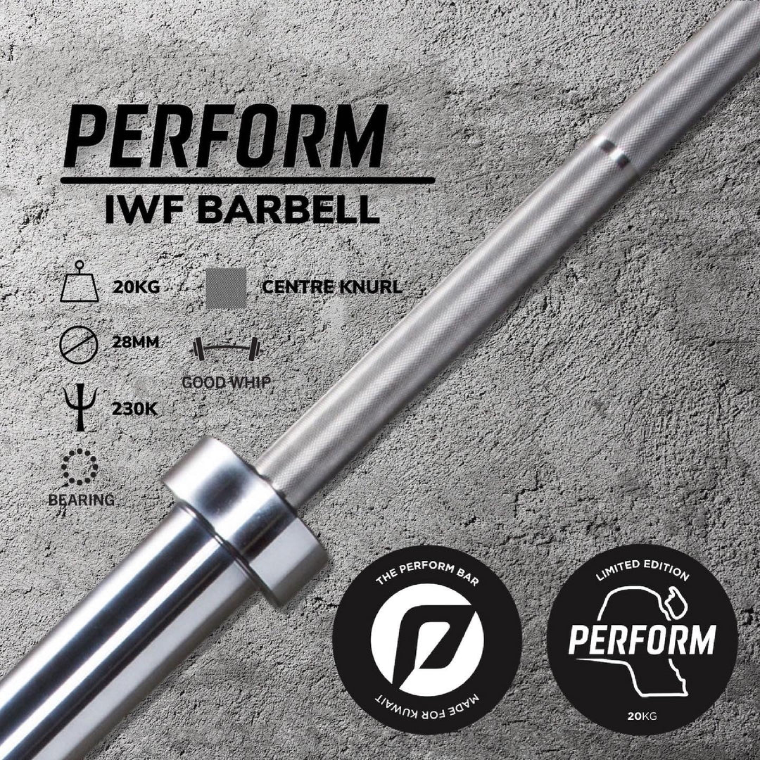 Perform IWF Barbell - Chrome - Perform Athletics