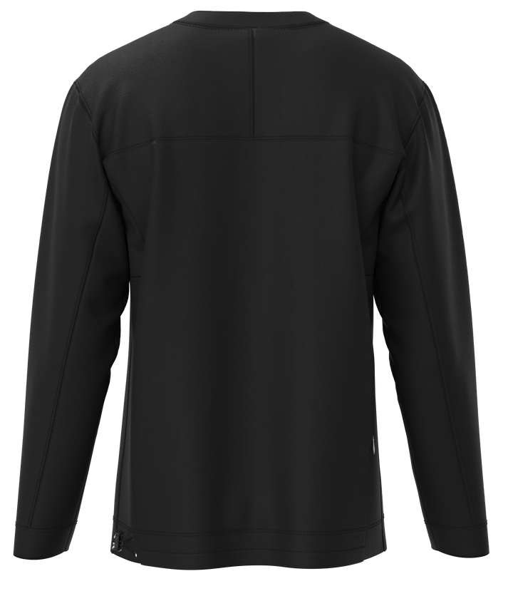 FRENCH TERRY REFLECTIVE SWEATSHIRT - BLACK - Perform Athletics